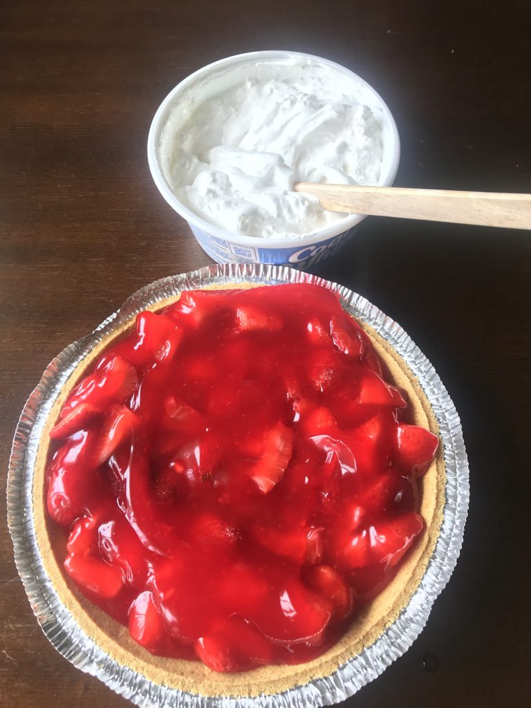 The best and quickest summer dessert mainly made of fresh strawberries, Graham Crackers crust, and strawberry gel. It is so simple and easy to make.