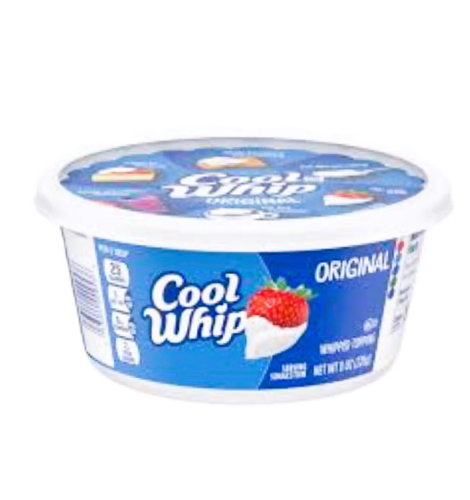 package of Cool Whip