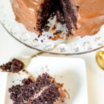 The perfect moist chocolate cake