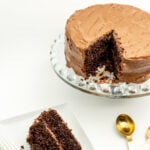 The perfect moist chocolate cake