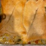Creamy Chicken Pot Pie with crescent rolls