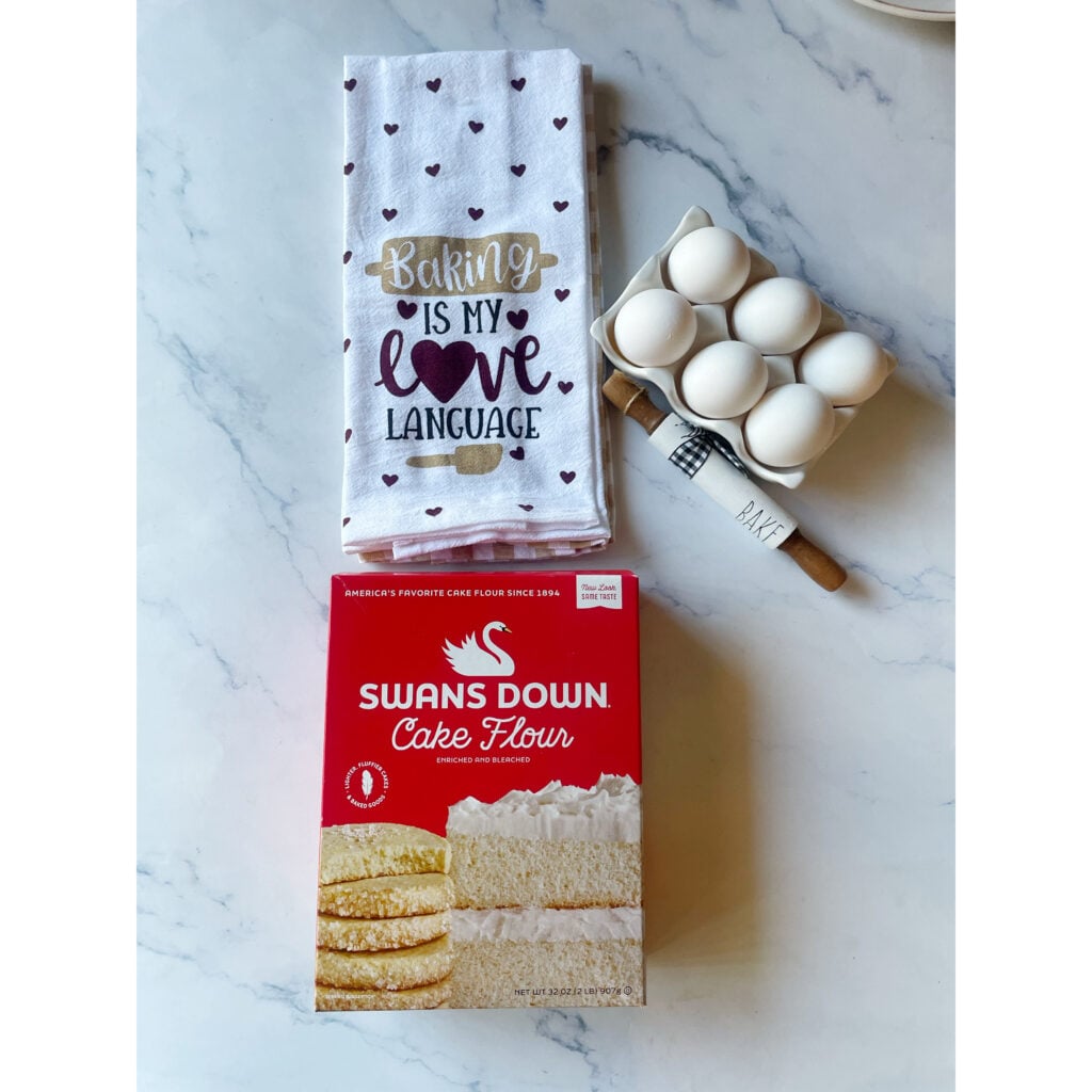 Fresh Cake Ingredients