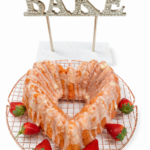 Strawberry White Chocolate Bundt Cake