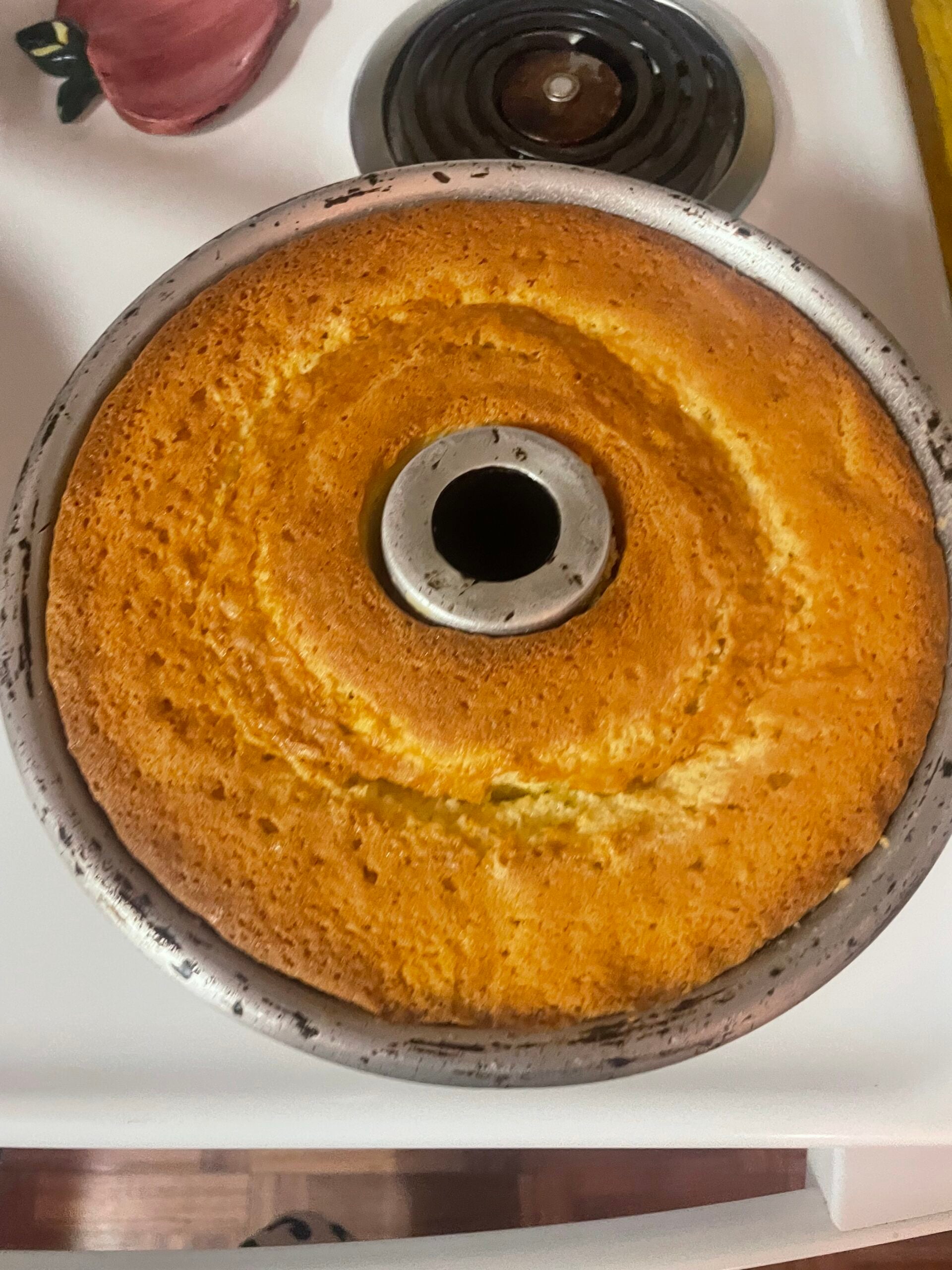 Homemade pound cake
