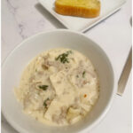 Creamy White Lasagna Soup