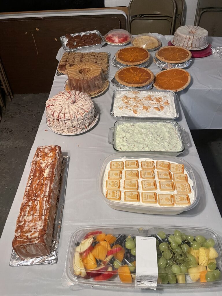 Southern Thanksgiving Dessert Table 