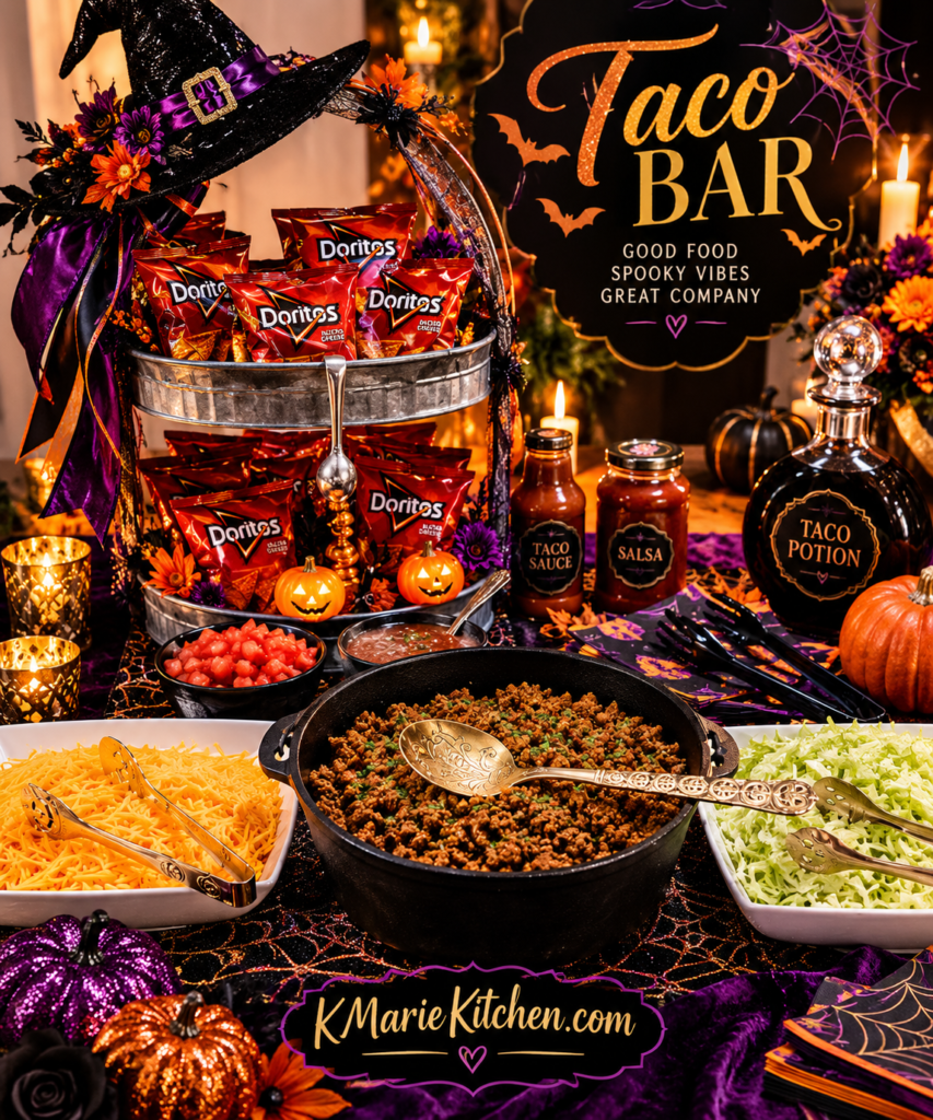 Halloween Taco Bar